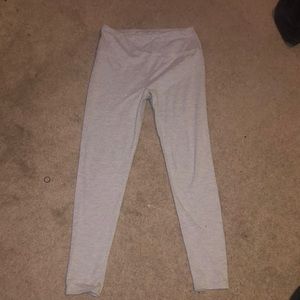 light gray leggings